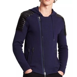 Calvin Klein Slim Fit Zip-up Hooded Sweater